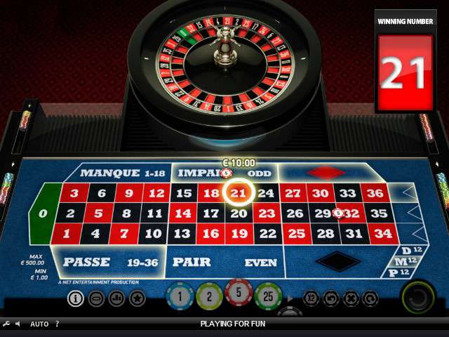 NetEnt French Roulette Pro Automatenherz screenshot