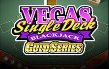 Vegas Single Deck Blackjack Gold Automaten Herz Thumbnail Microgaming
