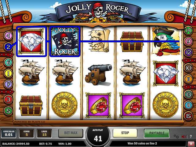 Jolly Roger Automaten Herz Spielautomaten SS Play'n GO