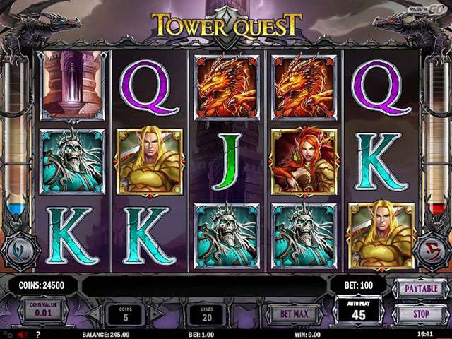 Tower Quest Automaten Herz Spielautomaten SS Play'n GO