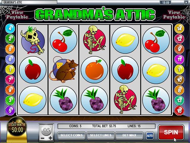 Spielautomaten kostenlos spielen Grandma’s Attic Rival SS - Automatenherz.com