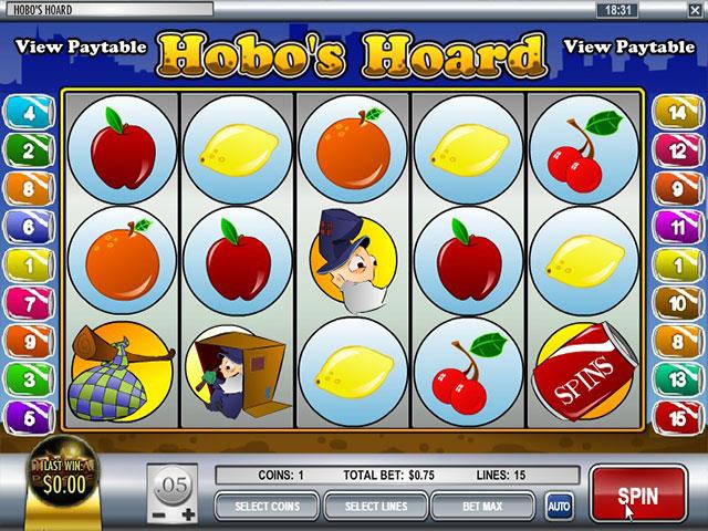 Spielautomaten kostenlos spielen Hobos Hoard Rival SS - Automatenherz.com