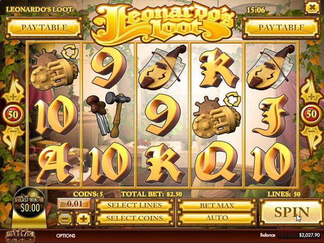 Spielautomaten kostenlos spielen Leonardo's Loot Rival SS - Automatenherz.com