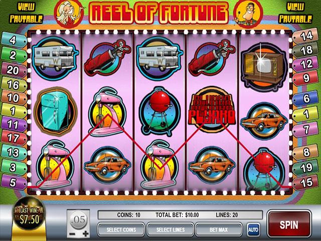 Spielautomaten kostenlos spielen Reel of Fortune Rival SS - Automatenherz.com