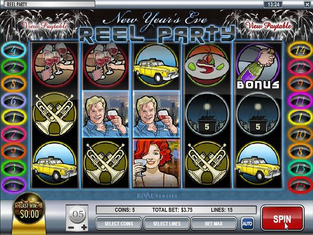 Spielautomaten kostenlos spielen Reel Party Rival SS - Automatenherz.com