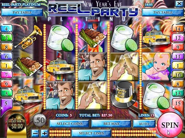 Spielautomaten kostenlos spielen Reel Party Platinum Rival SS - Automatenherz.com