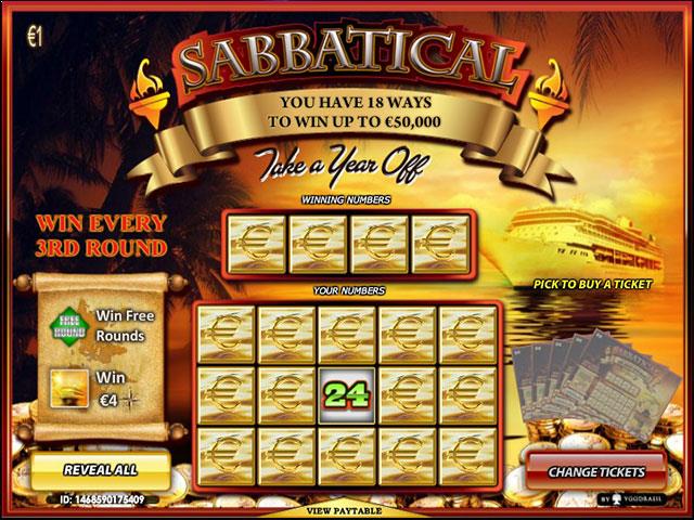 Spielautomaten kostenlos spielen Sabbatical Yggdrasil Gaming SS - Automatenherz.com