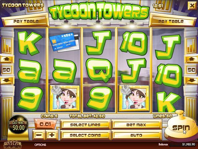 Spielautomaten kostenlos spielen Tycoon Towers Rival SS - Automatenherz.com