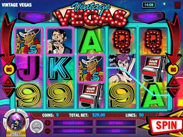 Spielautomaten kostenlos spielen Vintage Vegas Rival SS - Automatenherz.com