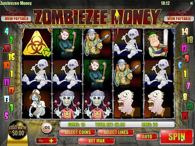 Spielautomaten kostenlos spielen Zombiezee Money Rival SS - Automatenherz.com